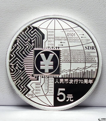 Lot82-101: 2018年人民幣發(fā)行70周年紀念15g銀幣  帶盒證